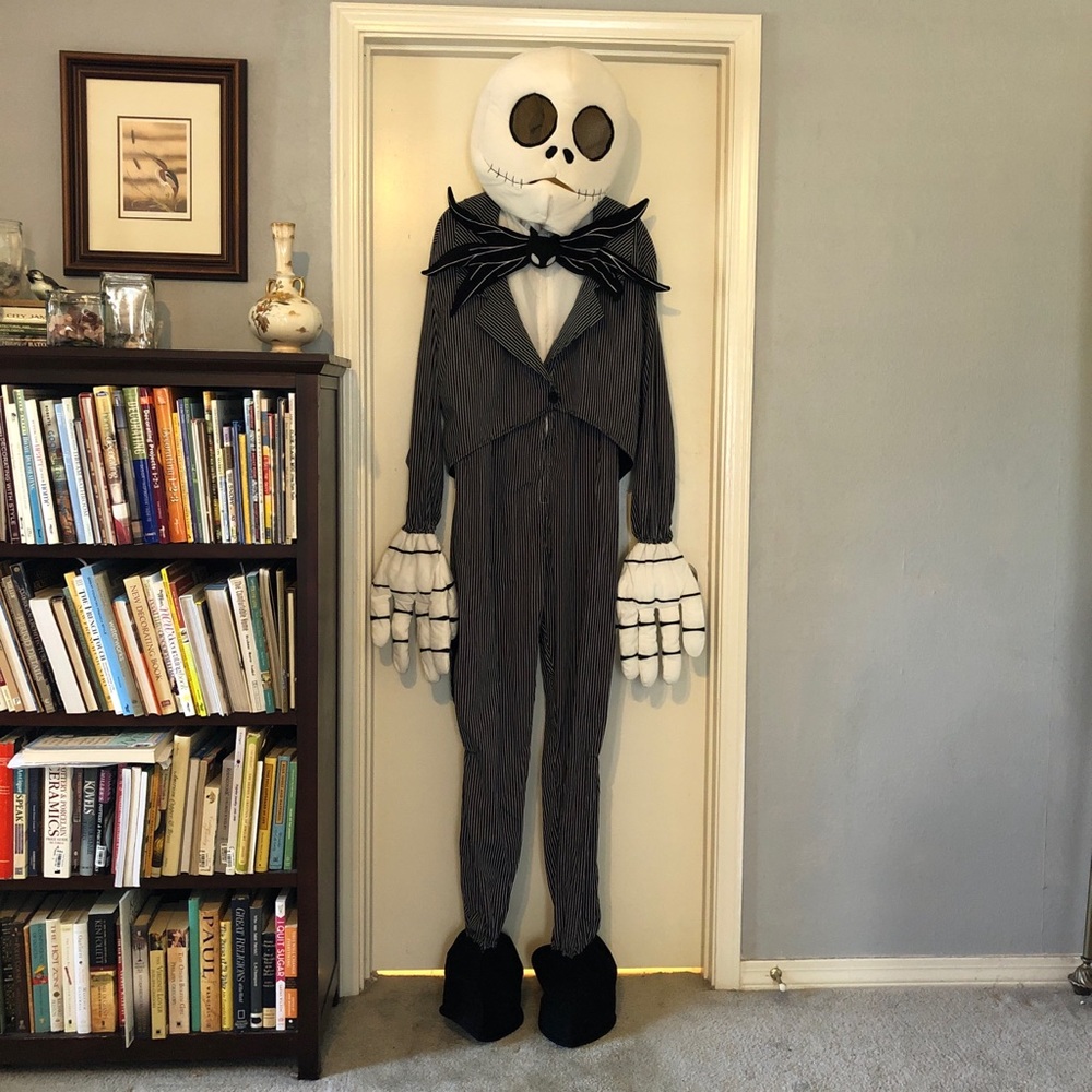 Adult Jack Skellington Halloween Costume Large